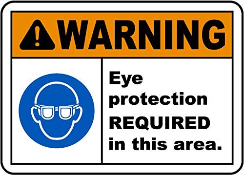 Eye Protection Required Sign - 12