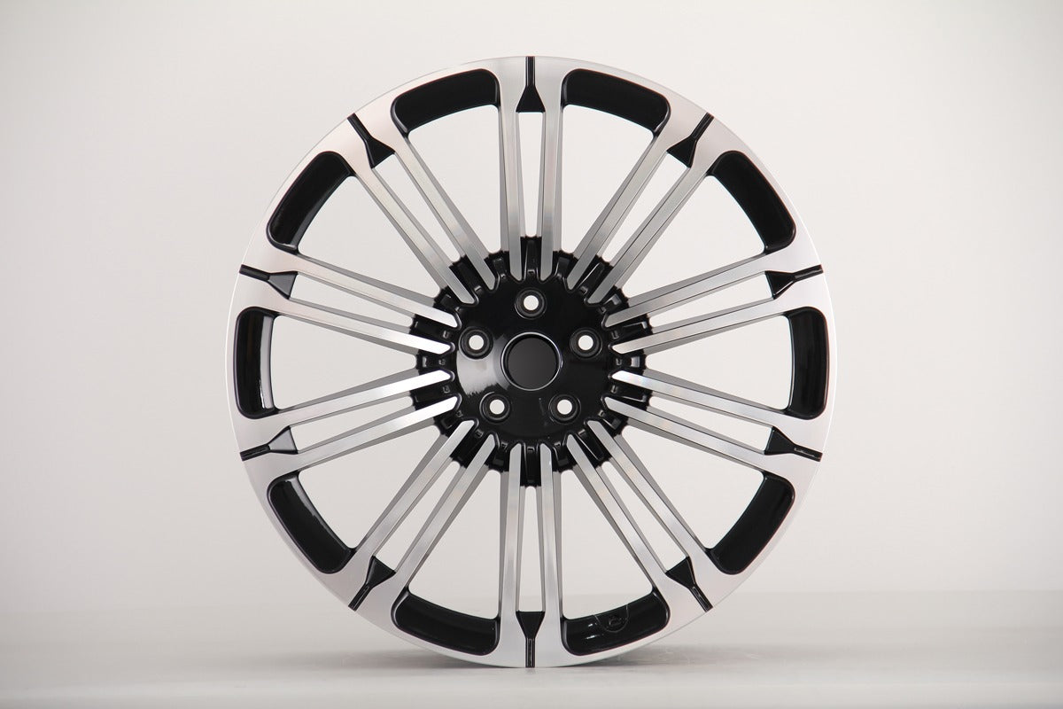24-Inch Alloy Wheels for Range Rover Vogue, Sport, Defender, Discovery, LR3 & LR4 - Perfect for Off-Road Adventures & Luxury SUV Upgrades