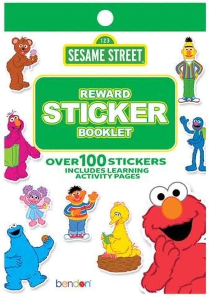 Sesame Street Clear Backpack Set for Kids - Transparent Elmo Mini Backpack with Art Supplies, Water Bottle & Stickers | Perfect for School, Daycare, Travel & Birthday Gifts | Boys & Girls Preschool Accessories