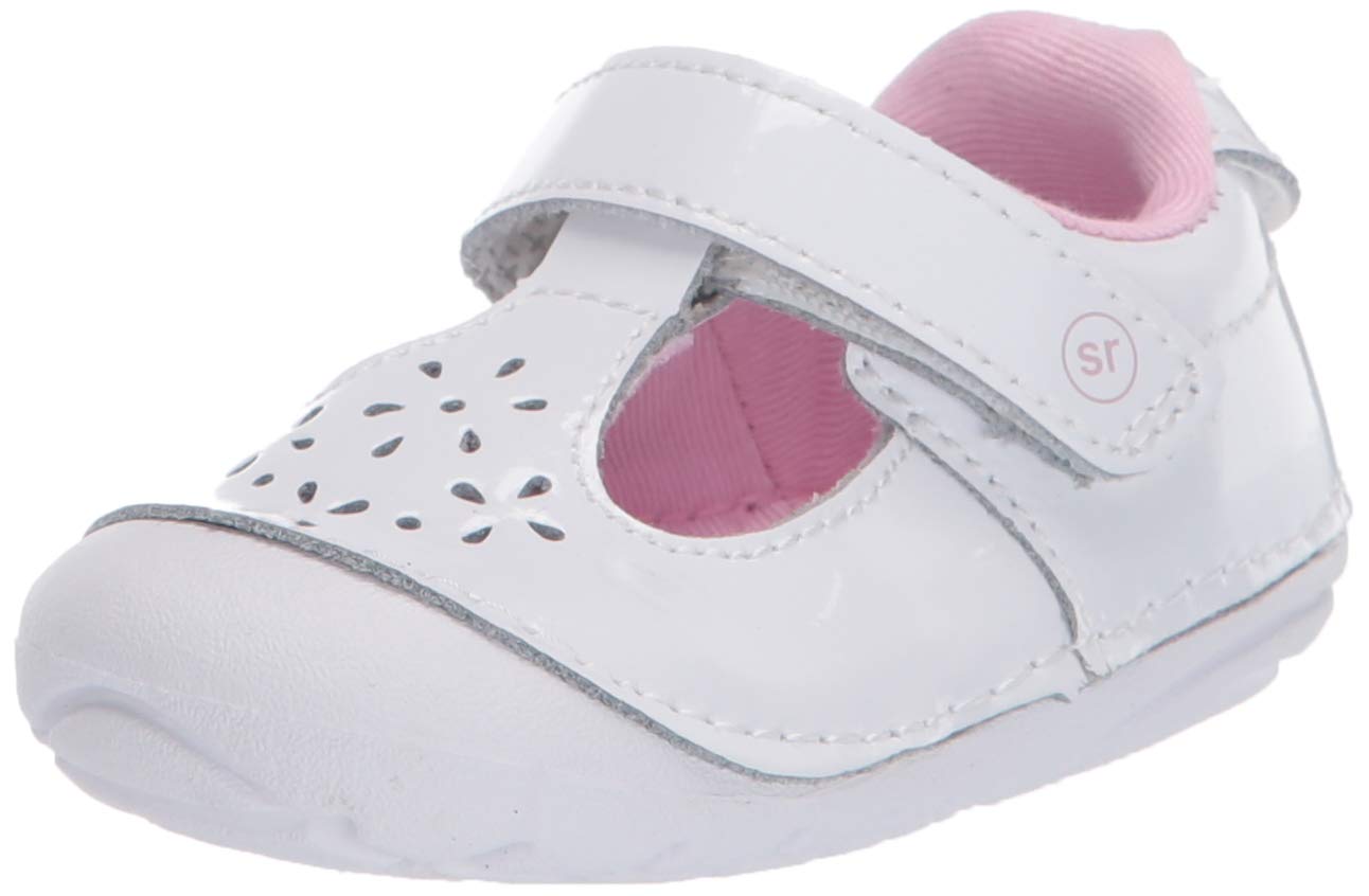 Stride Rite Soft Motion Amalie Mary Jane Flat Shoes for Baby Girls | Comfortable First Walkers | Perfect for Playdates, Parties & Everyday Wear