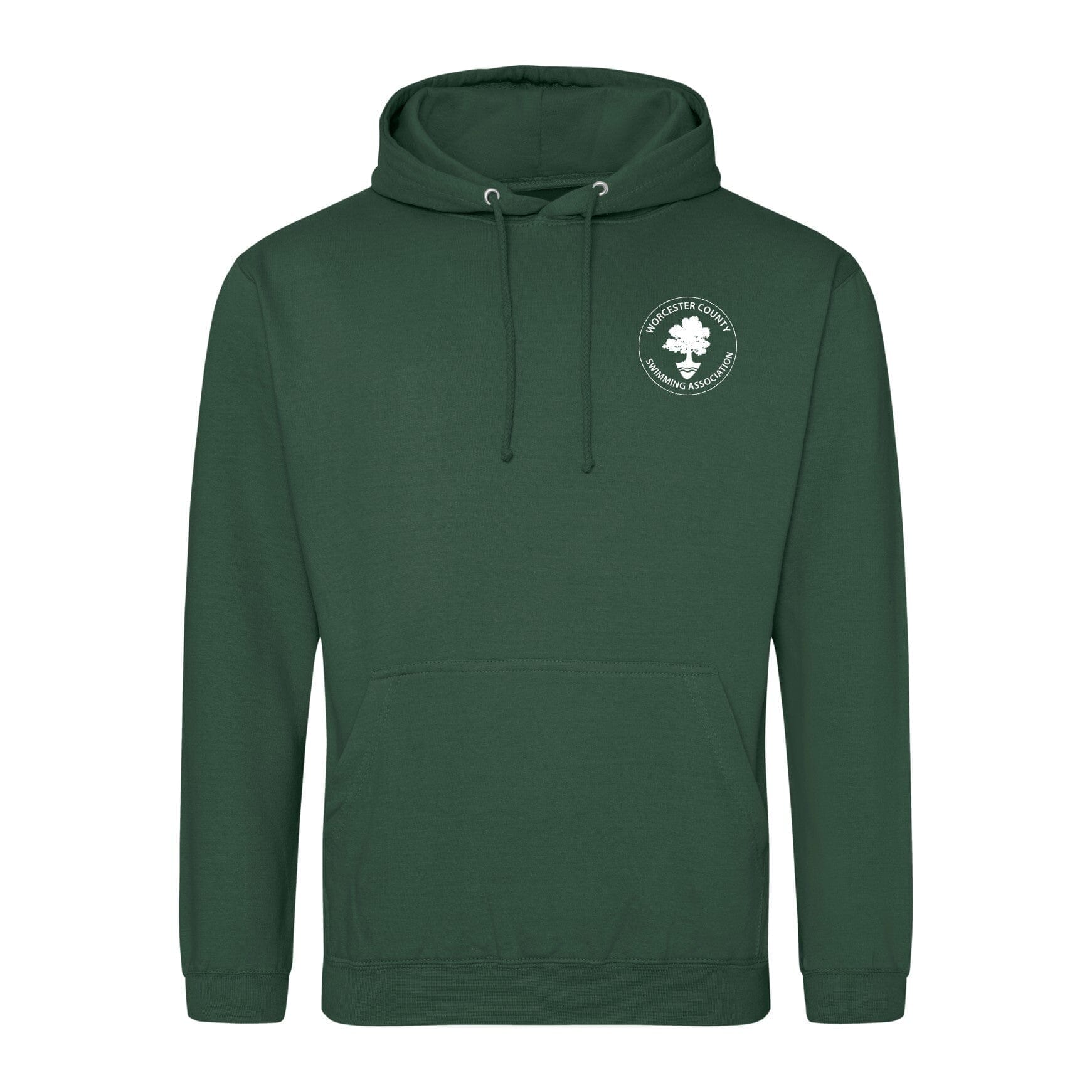 Worcester County ASA County Championships 2025 Hoodie - Bottle Green | Comfortable & Stylish Pullover for Sports Fans & Athletes | Perfect for Training, Games & Casual Wear