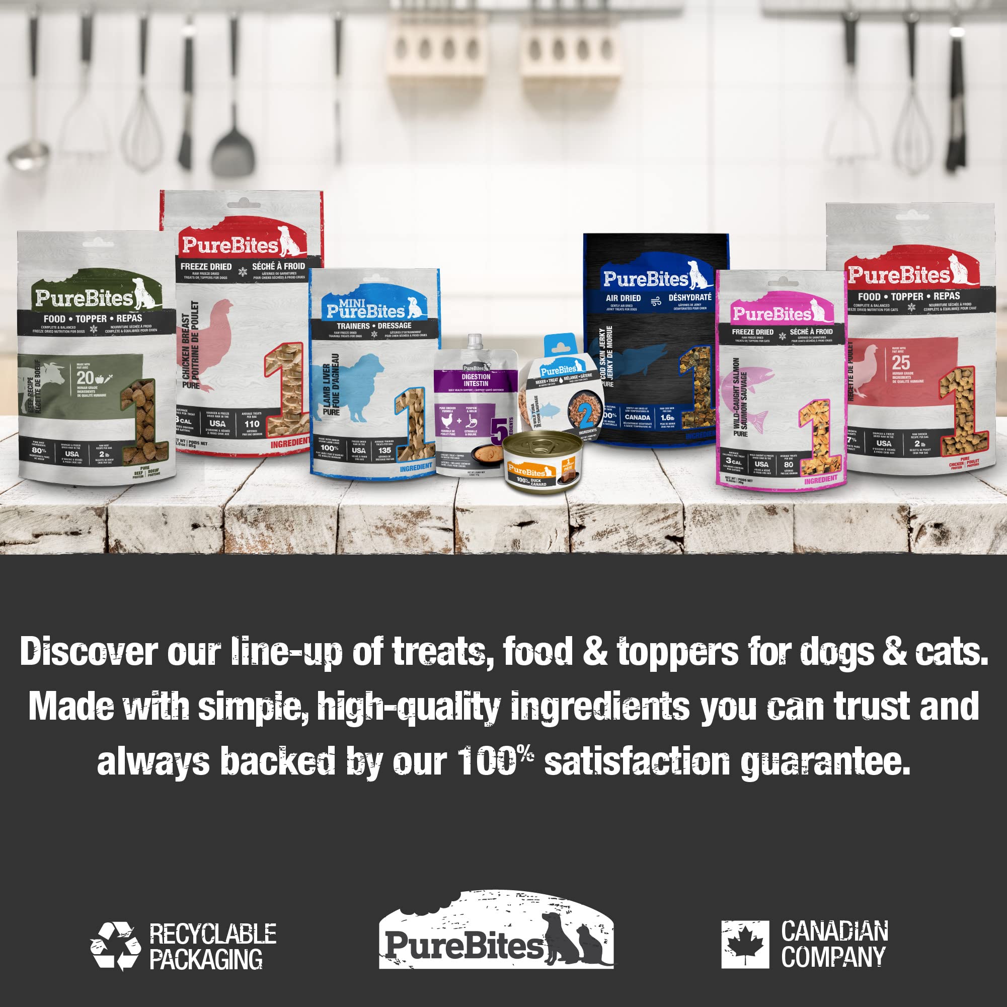 PureBites Freeze Dried Chicken Dog Treats - Single Ingredient, Grain-Free, Made in USA - 11.6oz Bag - High Protein Training Rewards & Dental Chews for Puppies & Adult Dogs
