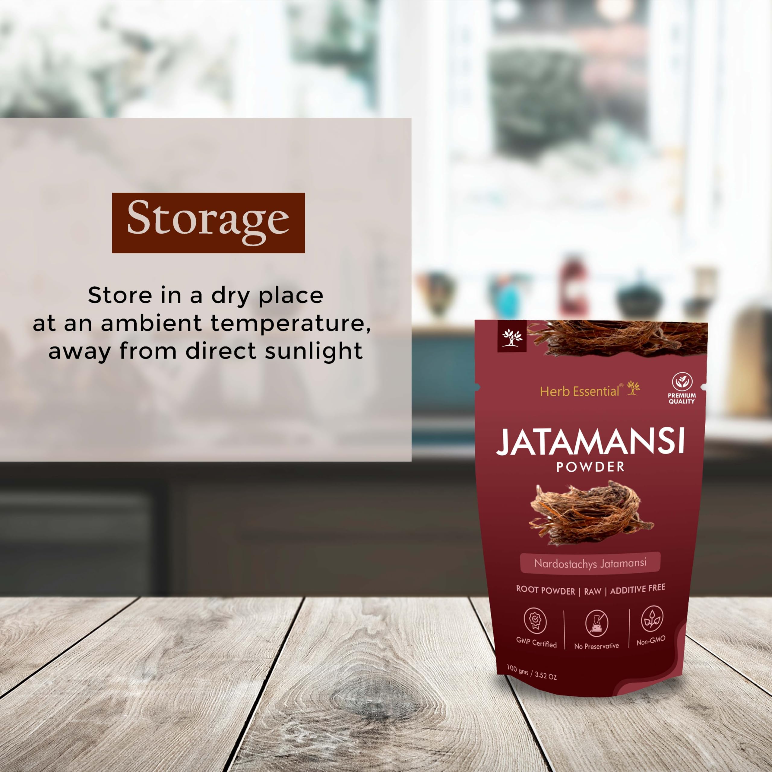 **Jatamansi Root Powder 200g - 100% Pure & Natural Herbal Supplement for Hair Growth | Strengthens, Shines & Moisturizes Hair | Fights Dandruff & Split Ends | Perfect for DIY Hair Masks & Ayurvedic Hair Care Routines**