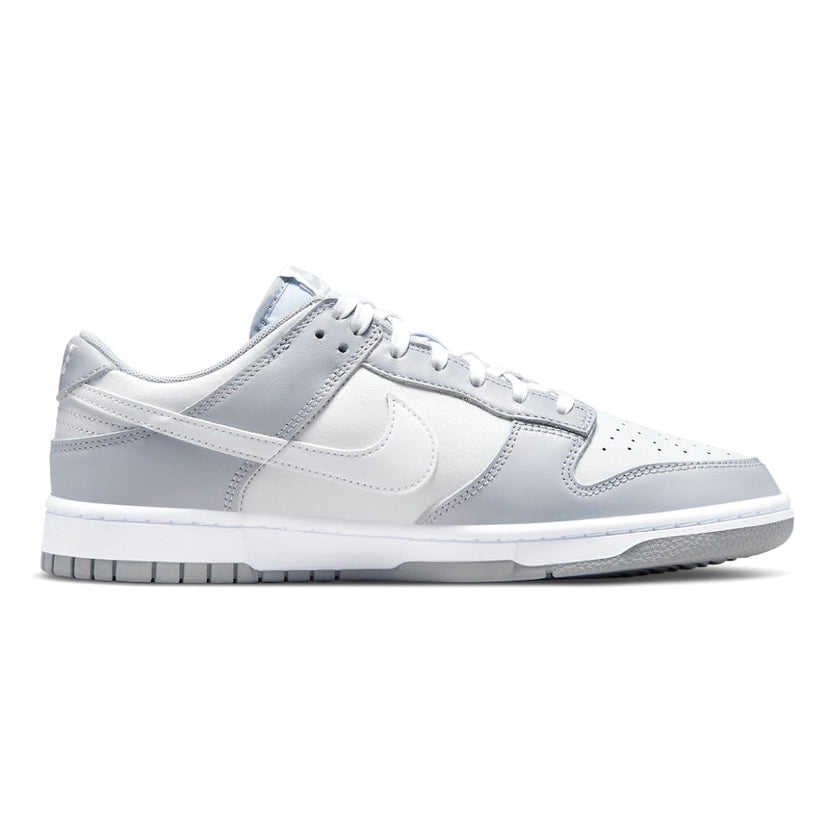Nike Dunk Low Pure Platinum Grey White Sneakers - Men's & Women's Casual Shoes for Streetwear & Everyday Wear