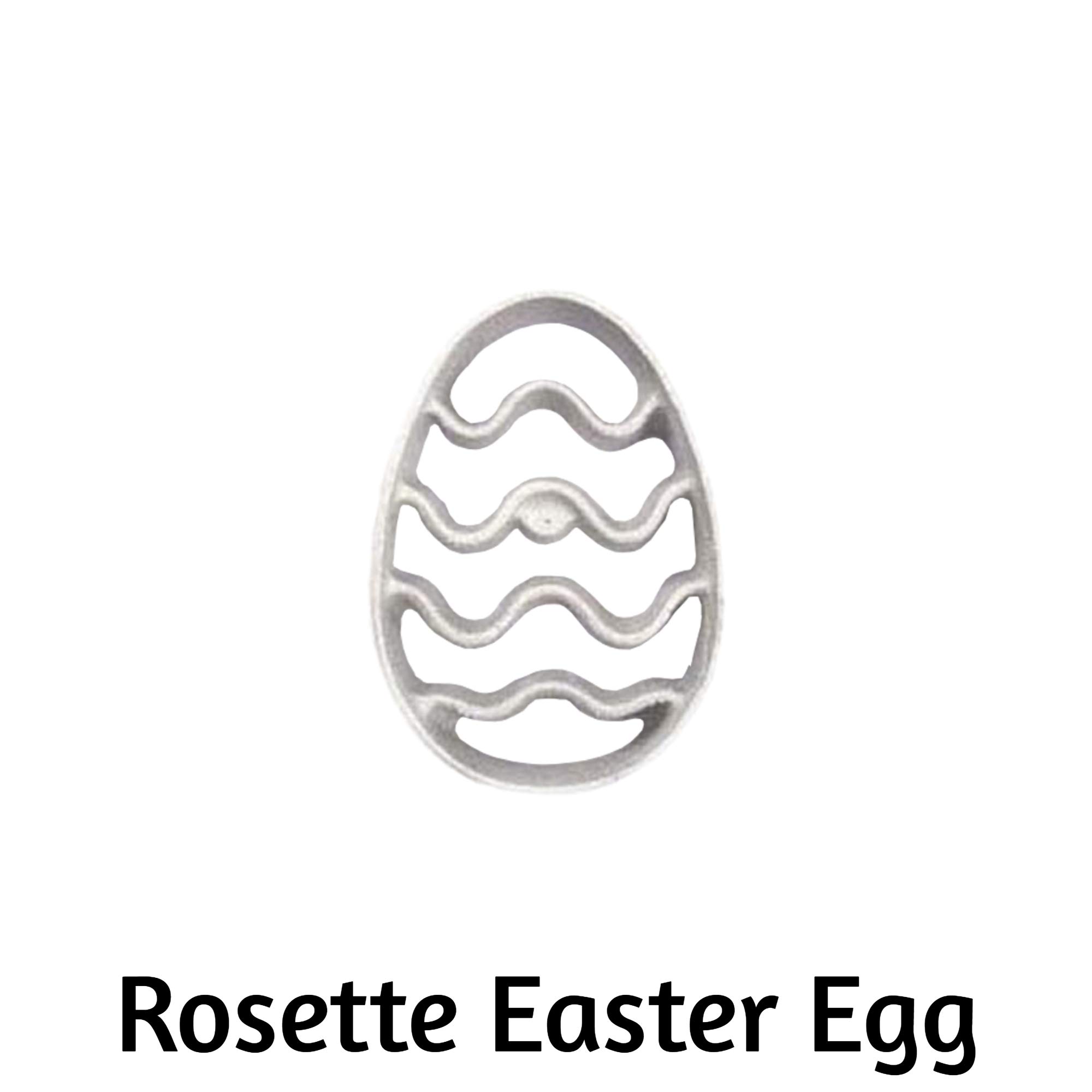 O'CREME Rosette Iron Easter Egg Maker - Floral Pattern Egg Decorating Tool for Easter, DIY Holiday Crafts & Spring Party Decorations