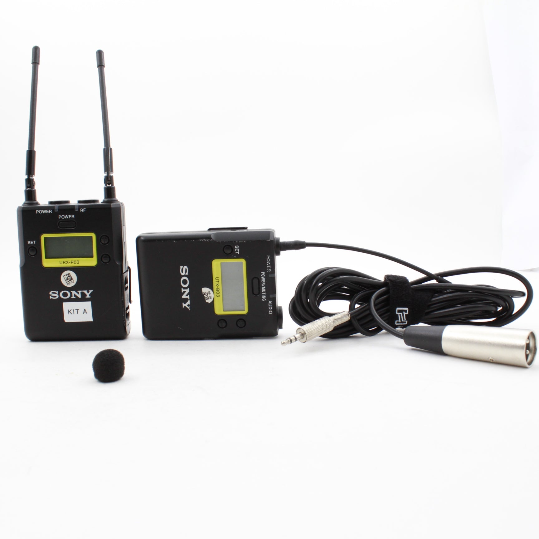 Used Sony URX-P03 UTX-B03 Wireless Lavalier Microphone System (Transmitter Only) - Perfect for Interviews, Presentations & Video Production