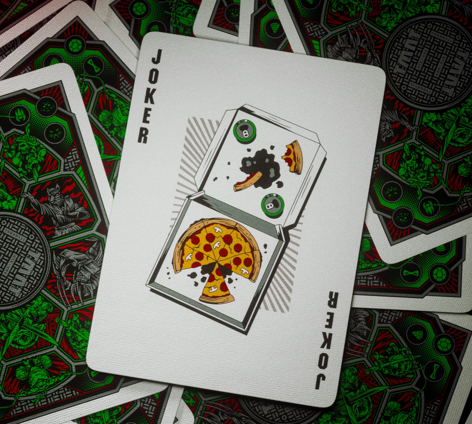 Teenage Mutant Ninja Turtles Playing Cards - 52 Deck Collectible Card Game for TMNT Fans, Family Game Night & Party Entertainment
