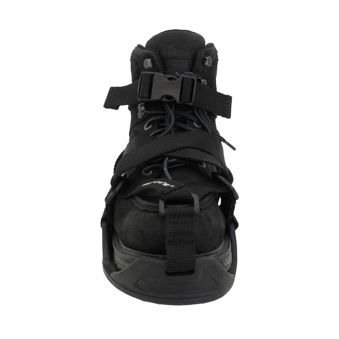 Korkers TuffTrax Regular Spike Overshoe - Non-Slip Ice & Snow Traction for Hiking, Hunting & Winter Work - Waterproof Rubber Sole with Removable Cleats