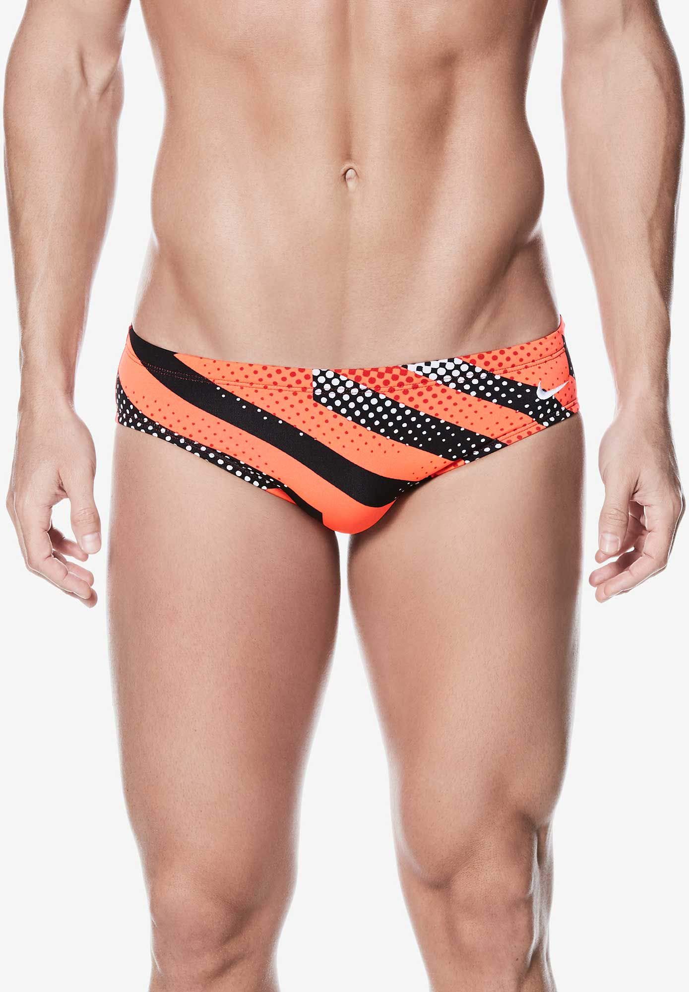 Nike Men's Tidal Riot Performance Brief Swimsuit - Quick-Dry Swim Trunks for Beach, Pool & Water Sports | Comfortable Athletic Swimwear for Swimming & Surfing