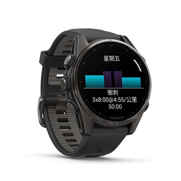 Garmin Fenix 8 43mm AMOLED Sapphire GPS Smart Watch - Premium Multisport Watch for Running, Hiking & Swimming with Heart Rate Monitor & Sleep Tracking