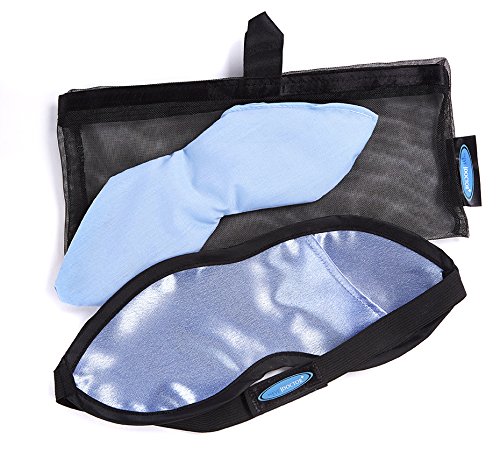 The Eye Doctor Mask - Hot Compress Heat Bag for Dry Eyes, Blepharitis & MGD Relief | Removable & Washable Cover | Perfect for Eye Therapy, Relaxation & Pain Relief