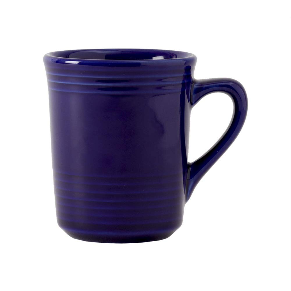 Premium Cobalt Blue Coffee Mugs Set of 6 - Heavy Duty, Chip Resistant Ceramic Cups - Lead & Cadmium Free, Oven & Freezer Safe up to 500°F - Perfect for Home, Office, Restaurants & Gifts