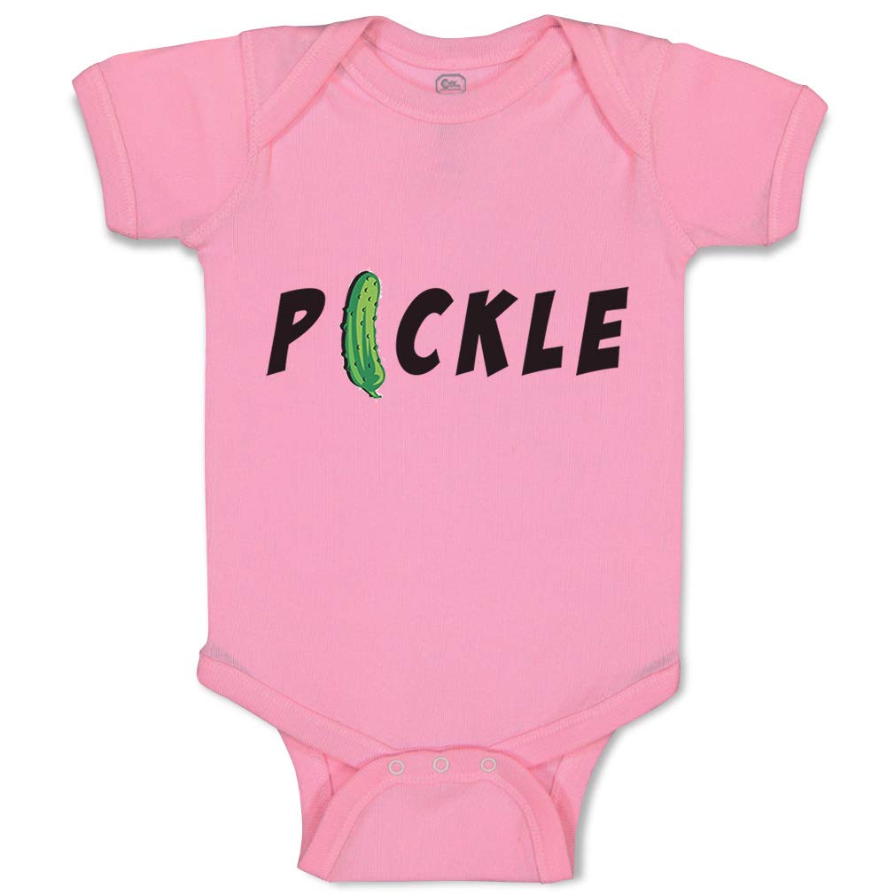 Cute Rascals Baby Bodysuit - Funny Pickle Print for Boys & Girls - Playtime & Photo Shoots