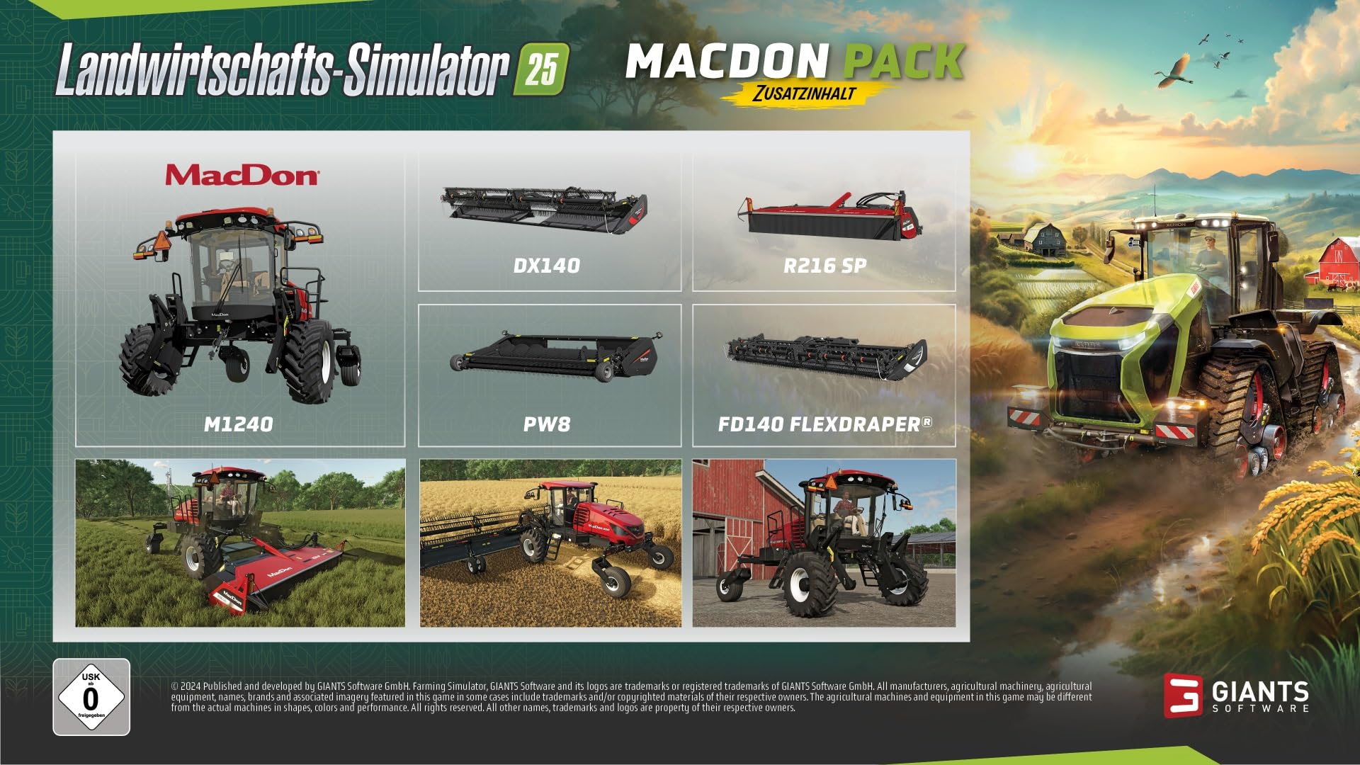 Farming Simulator 25: Day One Edition for PS5 - Realistic Agriculture Game for Farming Enthusiasts | Perfect for Simulation & Strategy Gamers