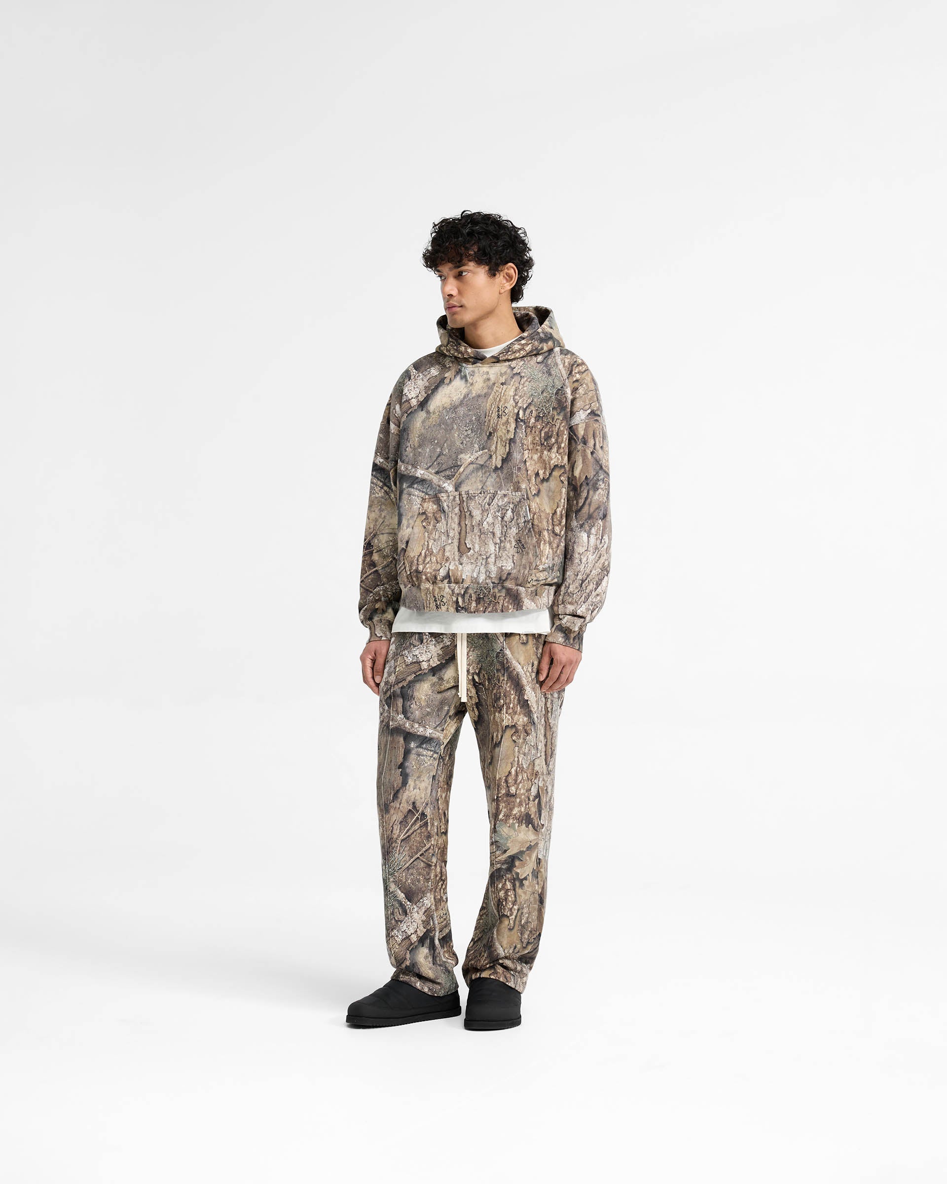 Realtree® Camo Boxy Hoodie for Men - Warm Fleece-Lined Hunting Jacket with Pockets | Perfect for Outdoor Adventures, Camping & Winter Wear