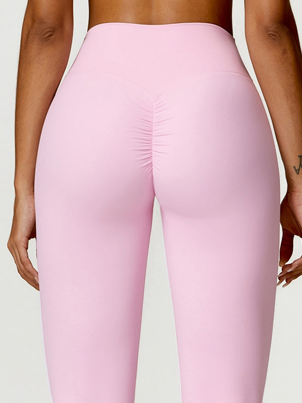 ZASUWA High Waisted Scrunch Butt Lifting Yoga Pants for Women - Perfect for Gym, Running & Workouts