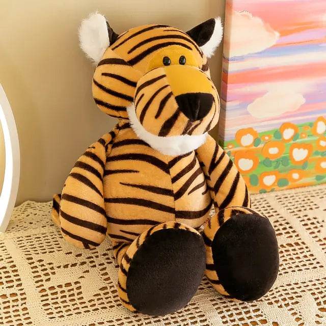Jungle Jelly Beans - Adorable Jungle Themed Plush Stuffed Animals for Kids | Perfect for Birthday Gifts, Nursery Decor & Safari Party Favors