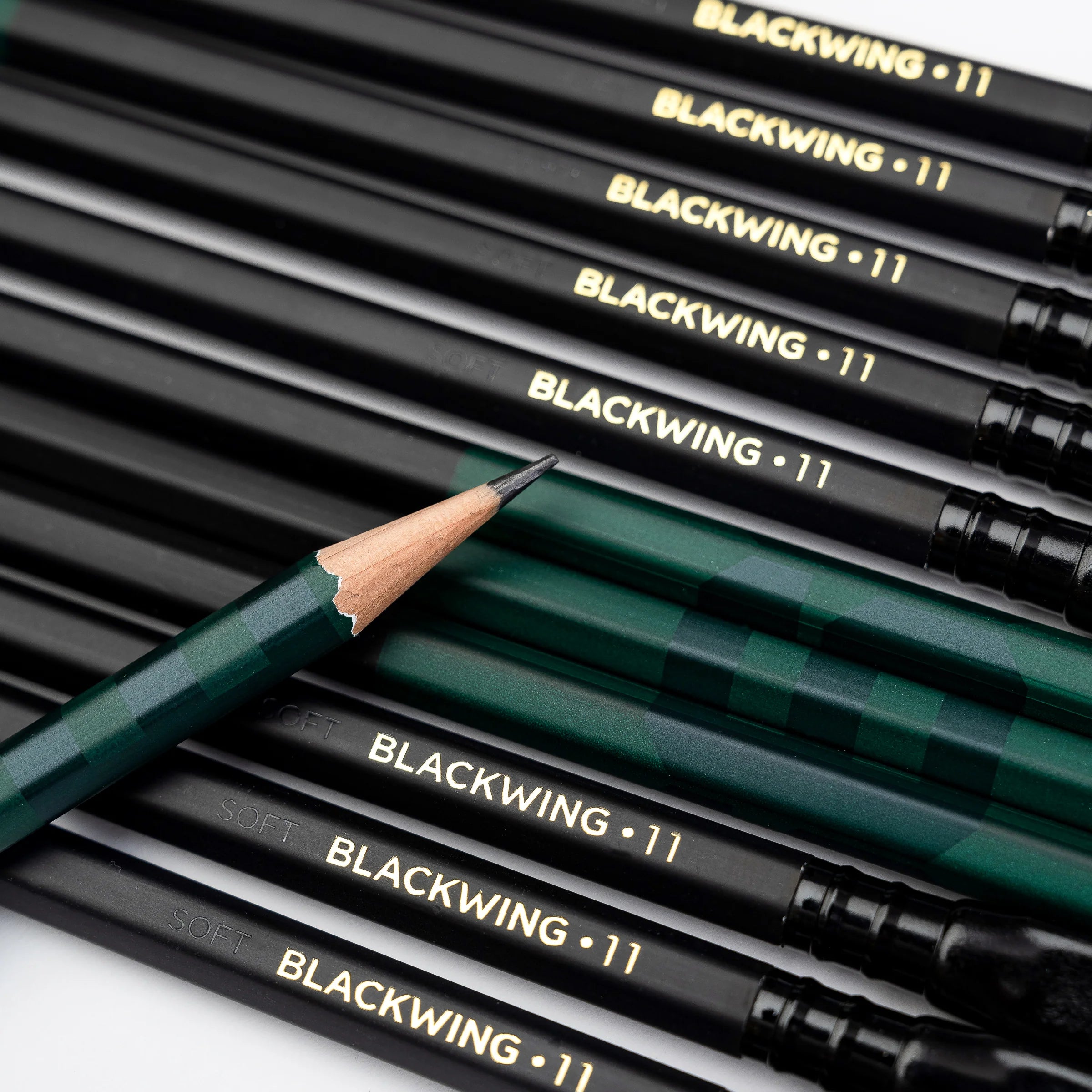 Blackwing Vol. 11 Bill Russell Limited Edition Pencils - Box of 12 Premium Graphite Writing & Drawing Pencils - Perfect for Artists, Writers & Collectors