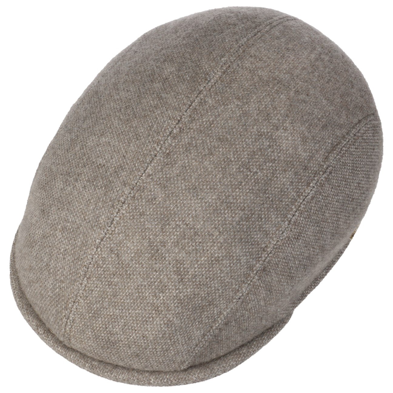 Lierys Gold Monterello Cashmere Flat Cap for Men - Soft & Warm Winter Hat for Outdoor Activities, Travel & Casual Wear