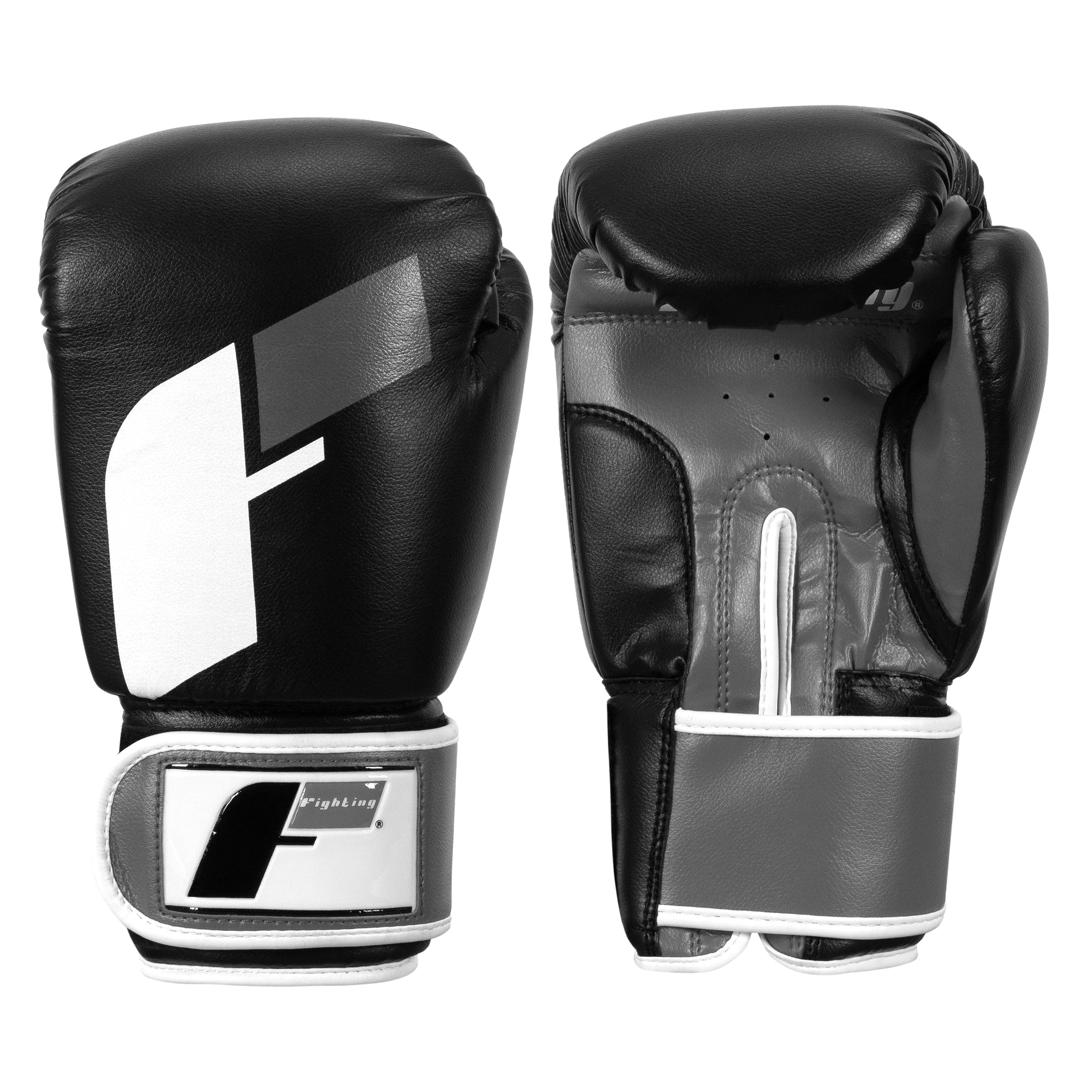 Premium Boxing Gloves with Bold Logo - Training, Sparring & Heavy Bag Workouts for Men & Women