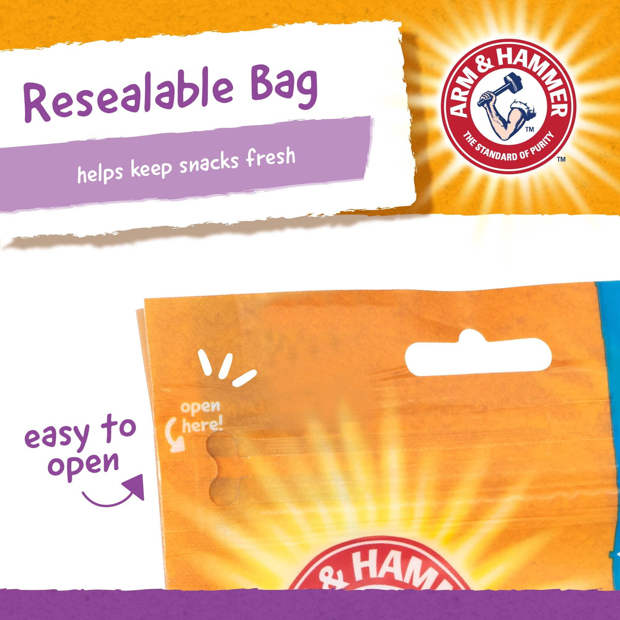 Arm & Hammer for Pets Nubbies Dental Treats for Dogs - Natural Dental Chews to Fight Bad Breath, Plaque & Tartar | No Brushing Needed | Large Size Chicken Flavor (24 Packs, 192 Count) - Perfect for Daily Oral Care & Fresh Breath at Home or Travel