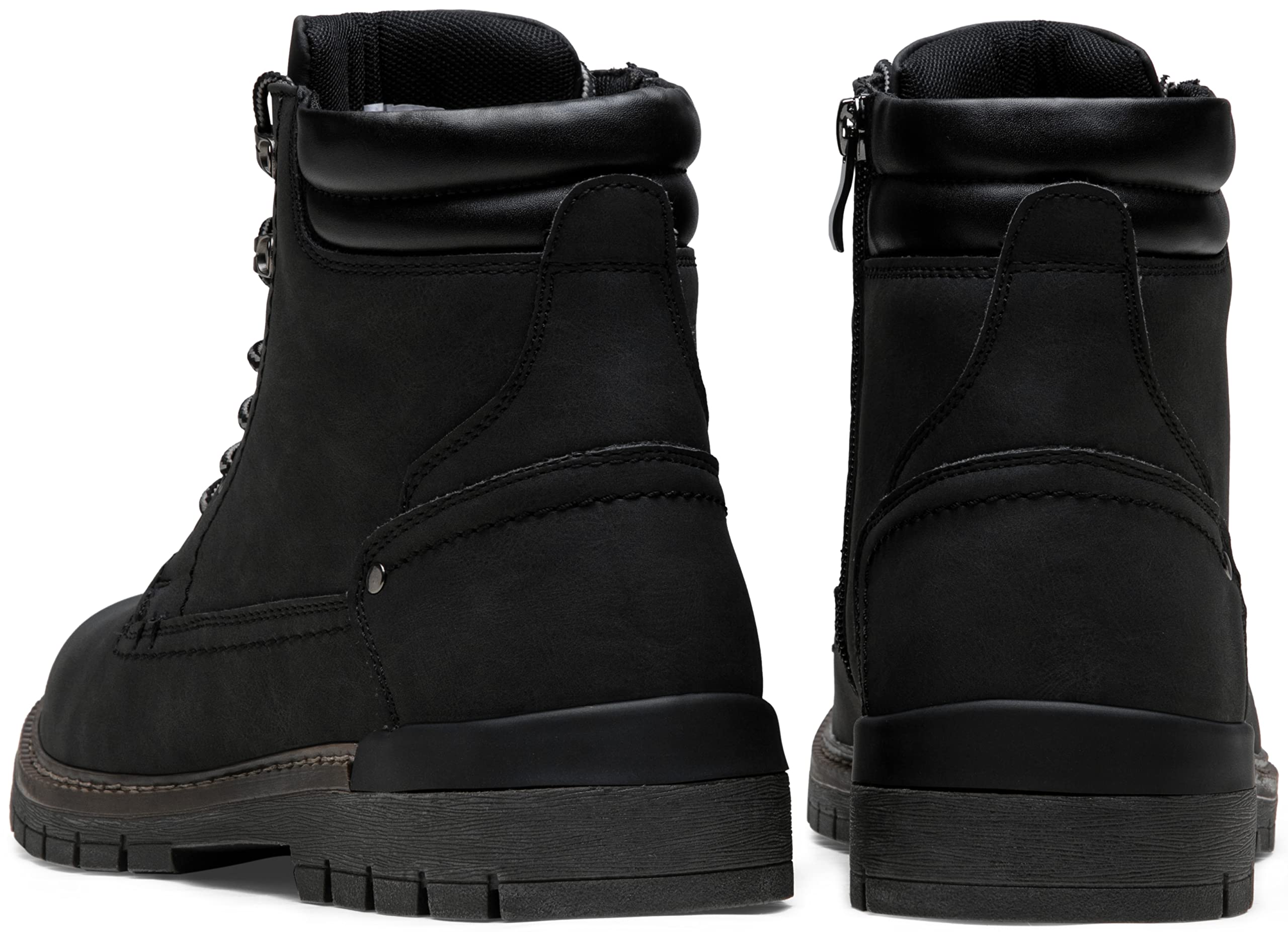 Men's Casual Hiking Boots with Zipper - Stylish Chukka for Outdoor & Daily Wear