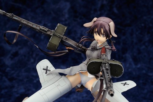 Strike Witches 2: Gertrud Barkhorn Anime PVC Figure (1:8 Scale) - Collectible Model for Anime Fans & Display Decor