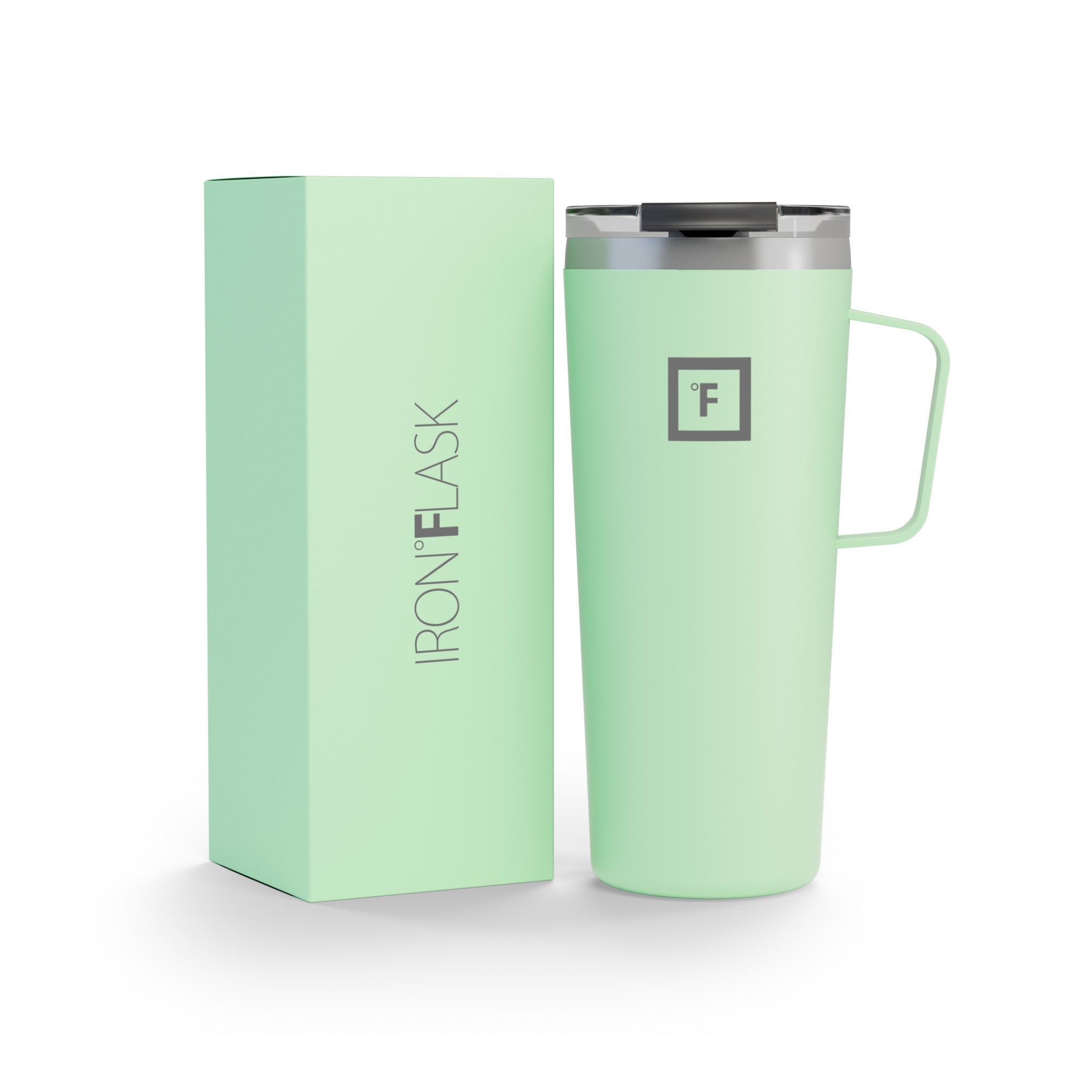 24 Oz Insulated Coffee Mug with Non-Slip Grip - Perfect for Hot & Cold Drinks at Home, Office or Travel