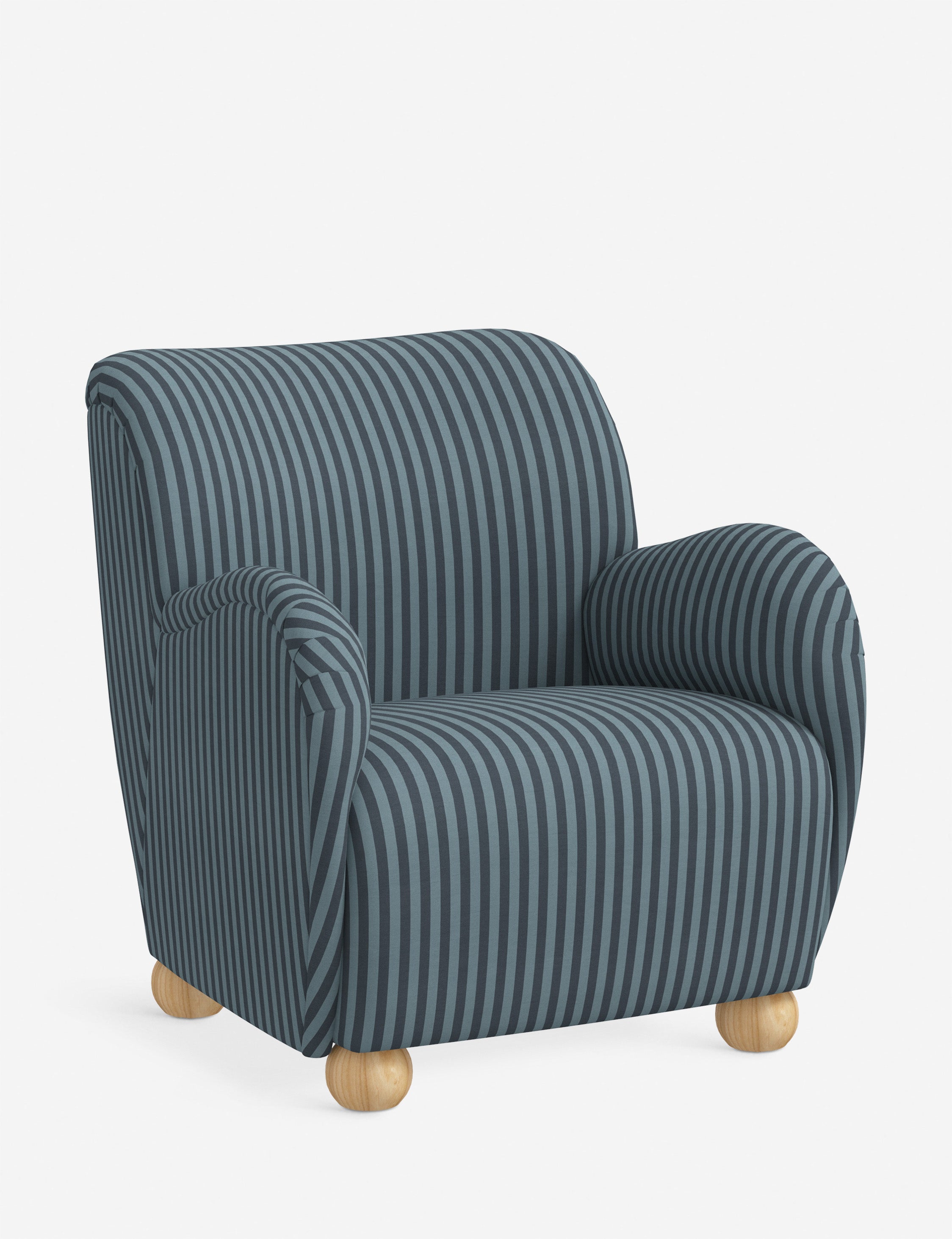 Baird Accent Chair - Modern Upholstered Lounge Chair for Living Room, Bedroom & Office - Stylish Comfortable Reading Chair with Solid Wood Legs - Perfect for Relaxing, Reading & Decorating