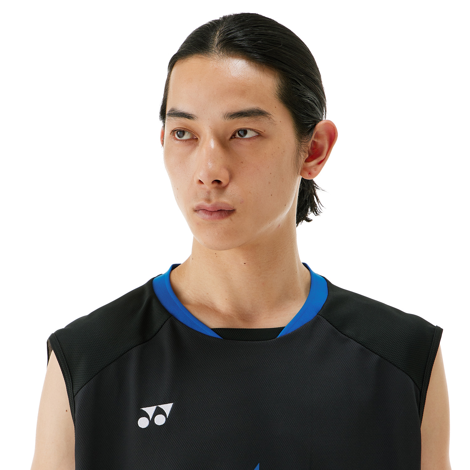 Yonex Premium Game Sleeveless Top 10669Y Black - High-Quality Men's Tennis Shirt Made in Japan | Perfect for Summer Training & Competitive Matches