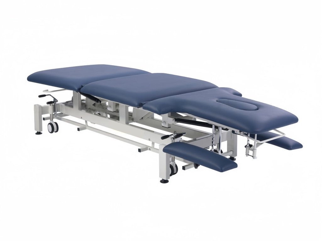 VIVANOVA® Professional Deluxe 5-Section Electric Massage Table Bed for Physical Therapy, Chiropractic & Spa - Adjustable Height for Clinics, RMT & Home Use