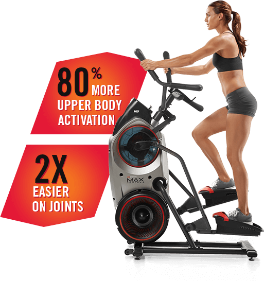 Bowflex Max Trainer® M6 - High-Intensity Cardio Machine for Home Workouts | Compact & Low-Impact Exercise Equipment for Weight Loss & Fitness | Perfect for Small Spaces & Full-Body Training