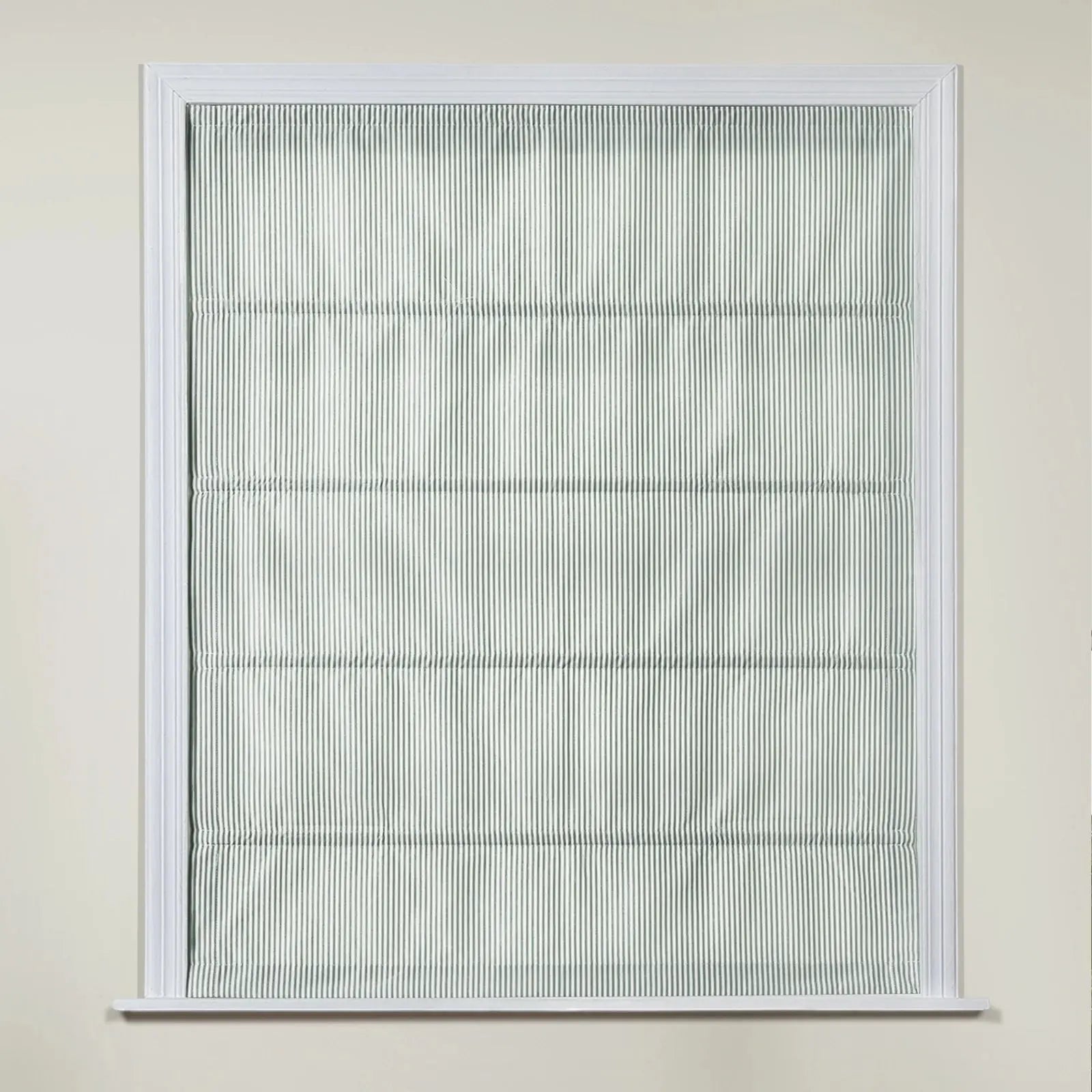 Celia Patterned Cordless Roman Shade Window Treatment - Blackout Fabric for Bedroom & Living Room Privacy & Light Control