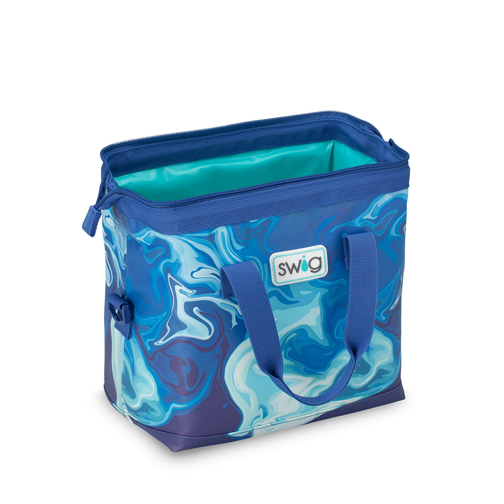 Blue Lagoon Packi 12 Cooler - Insulated Waterproof Picnic Cooler Bag for Beach, Camping, and Outdoor Adventures