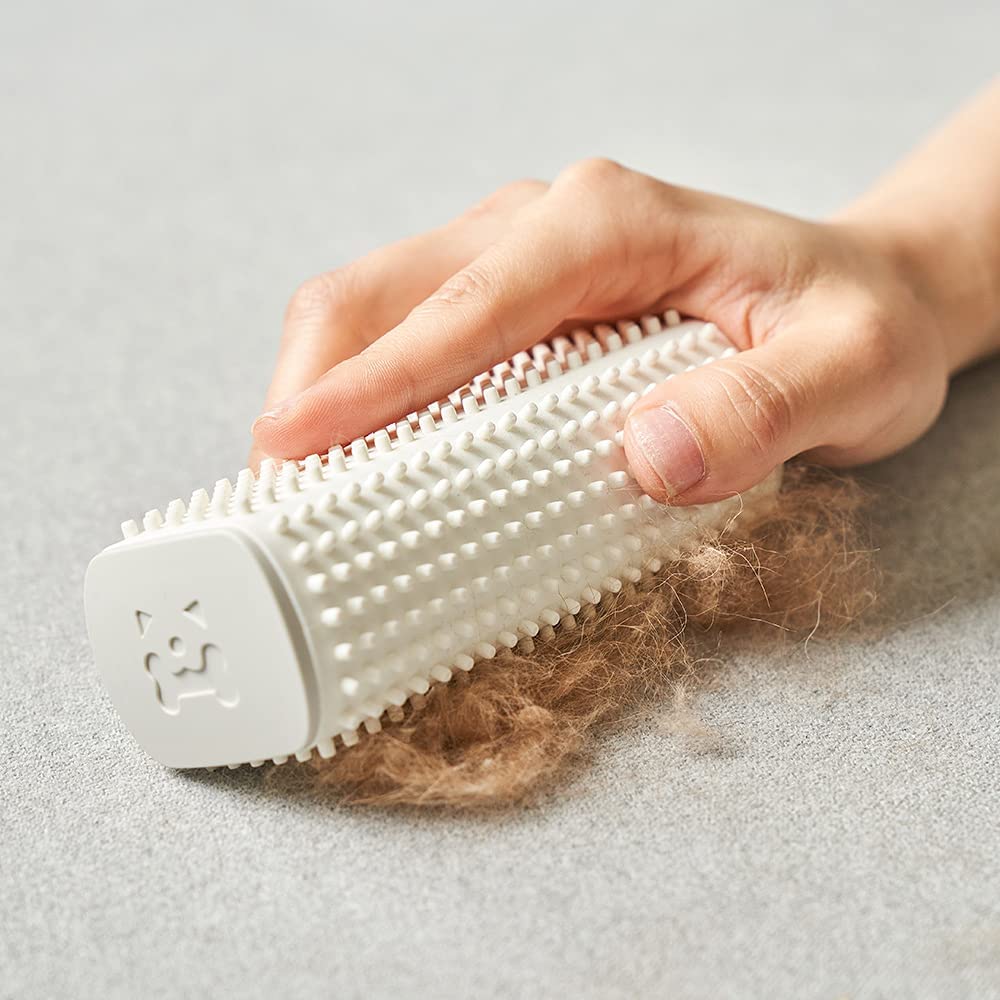 Pet Hair Remover Brush - Self Cleaning Slicker Brush for Dogs & Cats | Grooming Tool for Shedding, Detangling & Massaging | Perfect for Home, Car & Furniture Use