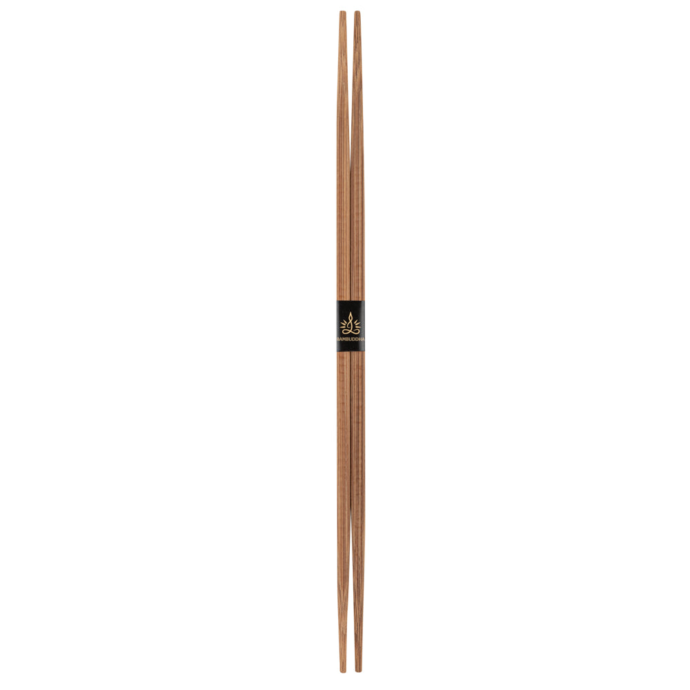 Premium Bamboo Contour Chopsticks - Natural Brown, 10.25 Inch, 100-Pack with Paper Band | Eco-Friendly Disposable Chopsticks for Sushi, Asian Cuisine & Takeout | Bulk Restaurant & Home Kitchen Supplies