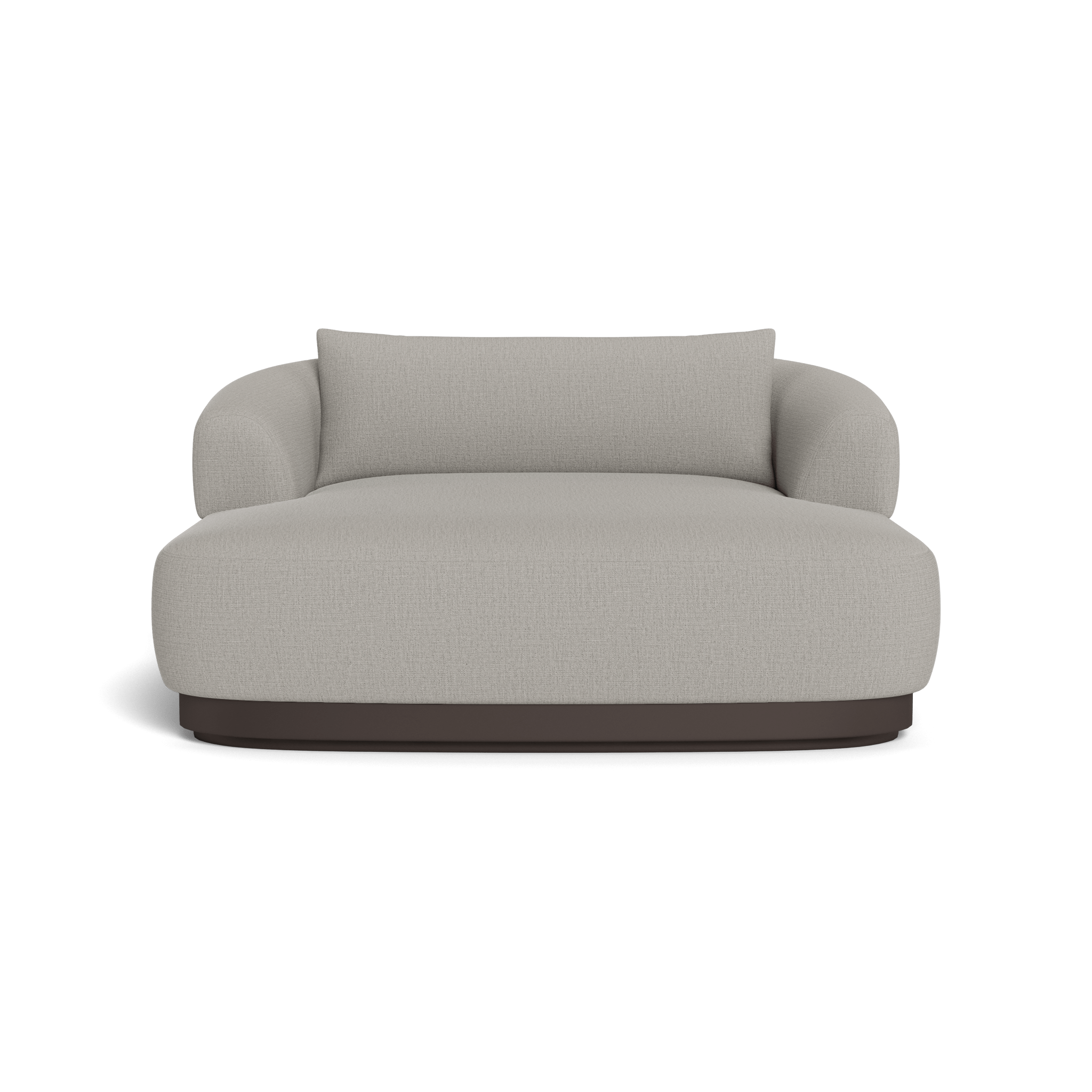 Amalfi Daybed - Modern Outdoor Patio Lounge Bed with Cushions - Perfect for Poolside, Garden, or Backyard Relaxation