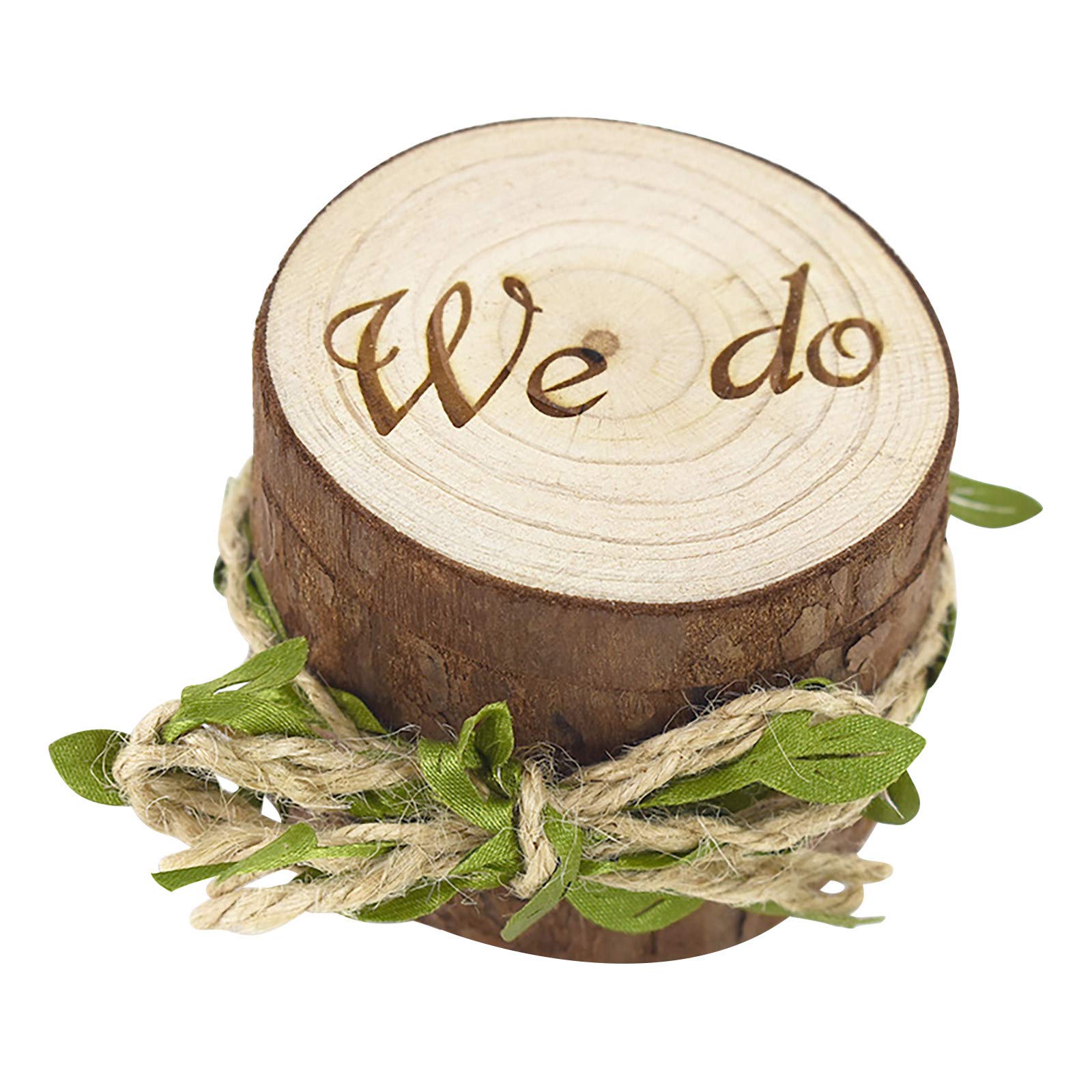 Creative Wooden Proposal Gift Box with Couple Lettering - Wedding Ring Storage, Home Organization & Housekeeping - Oversized Multicolor Storage Bag for Jewelry, Keepsakes & Home Decor (One Size)