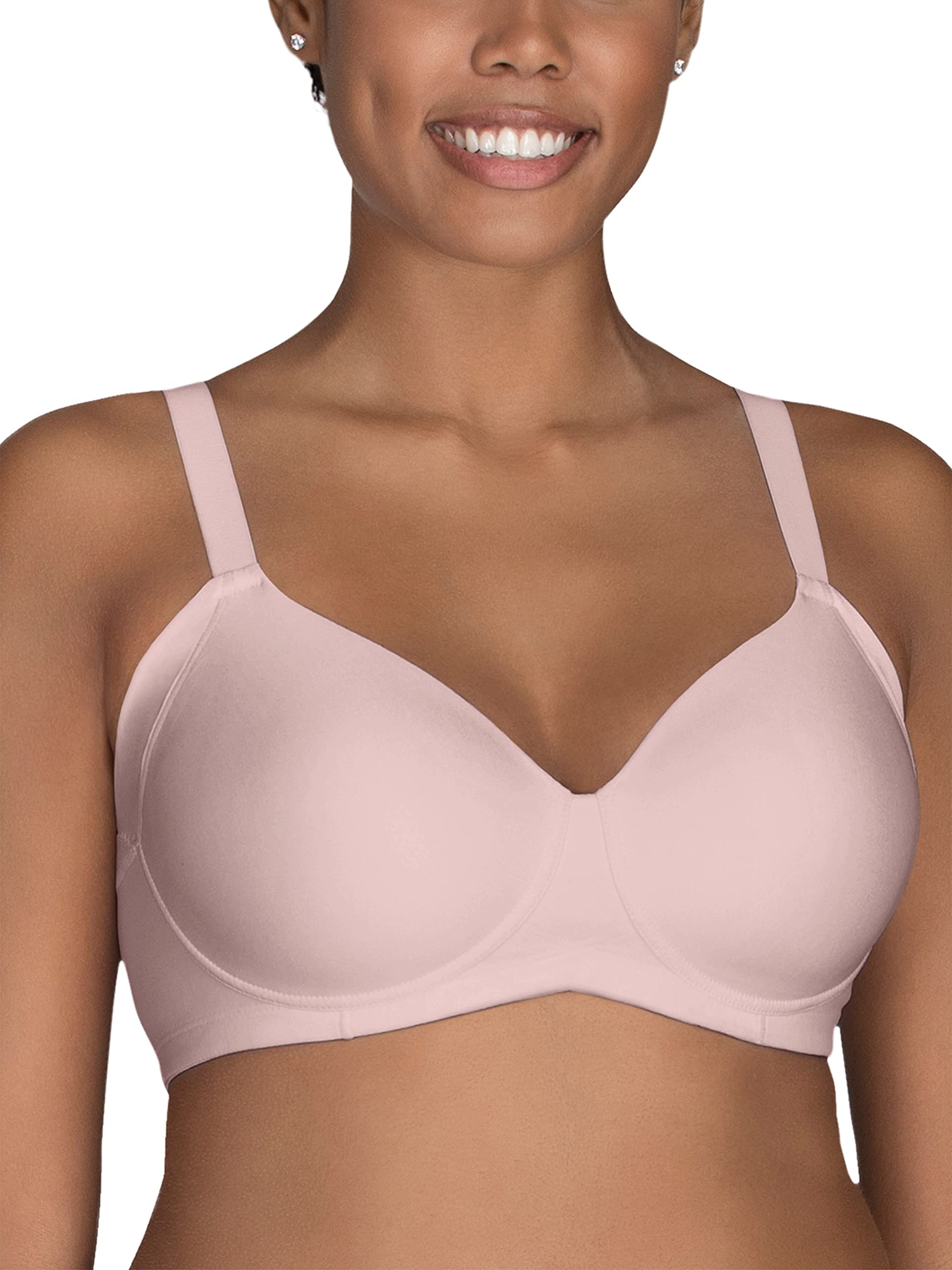 Vanity Fair Women's Comfort Back Smoothing Bra - Seamless Underwire Support for All-Day Wear - Perfect for Work, Yoga & Everyday Comfort