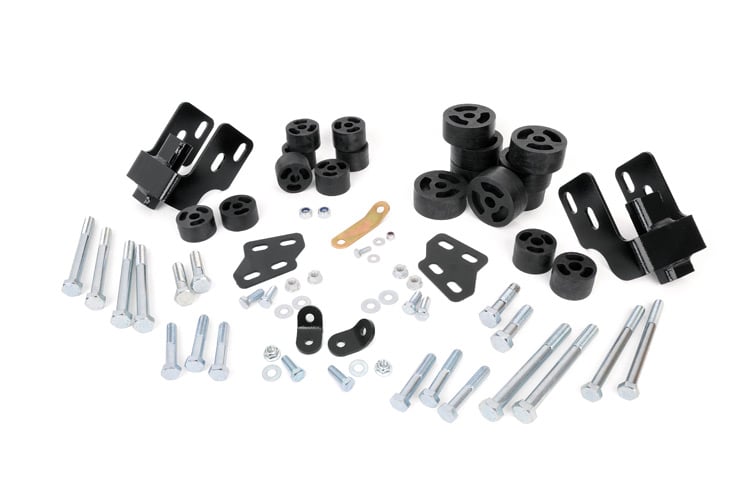 1.25 Inch Body Lift Kit for 2007-2013 Chevy Silverado & GMC Sierra 1500 2WD/4WD | RC701 | Off-Road & Truck Enhancement Accessory