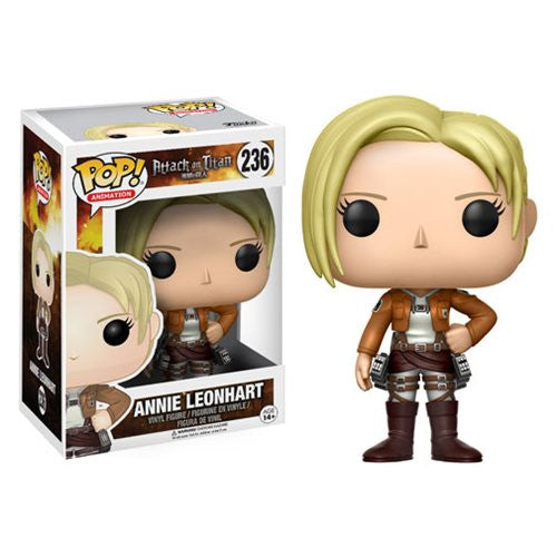 Attack on Titan Pop! Vinyl Figure - Annie Leonhart Collectible - Anime Merchandise for Fans & Gift Ideas - Perfect for Display, Collections & Themed Parties