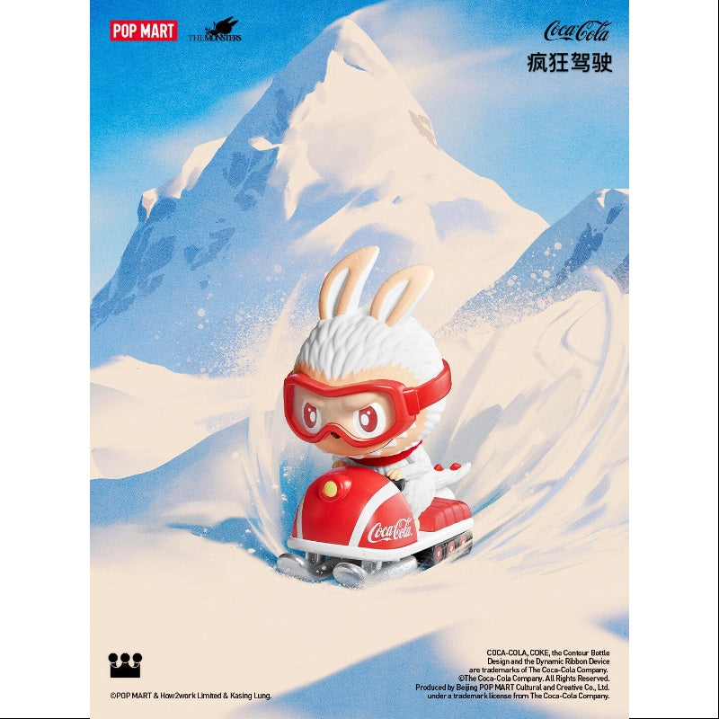 Labubu The Monsters Coca Cola Series Crazy Ride Blind Box Figure - Collectible Vinyl Toy for Pop Art Enthusiasts | Perfect for Display, Gifts, and Coca-Cola Memorabilia Collections