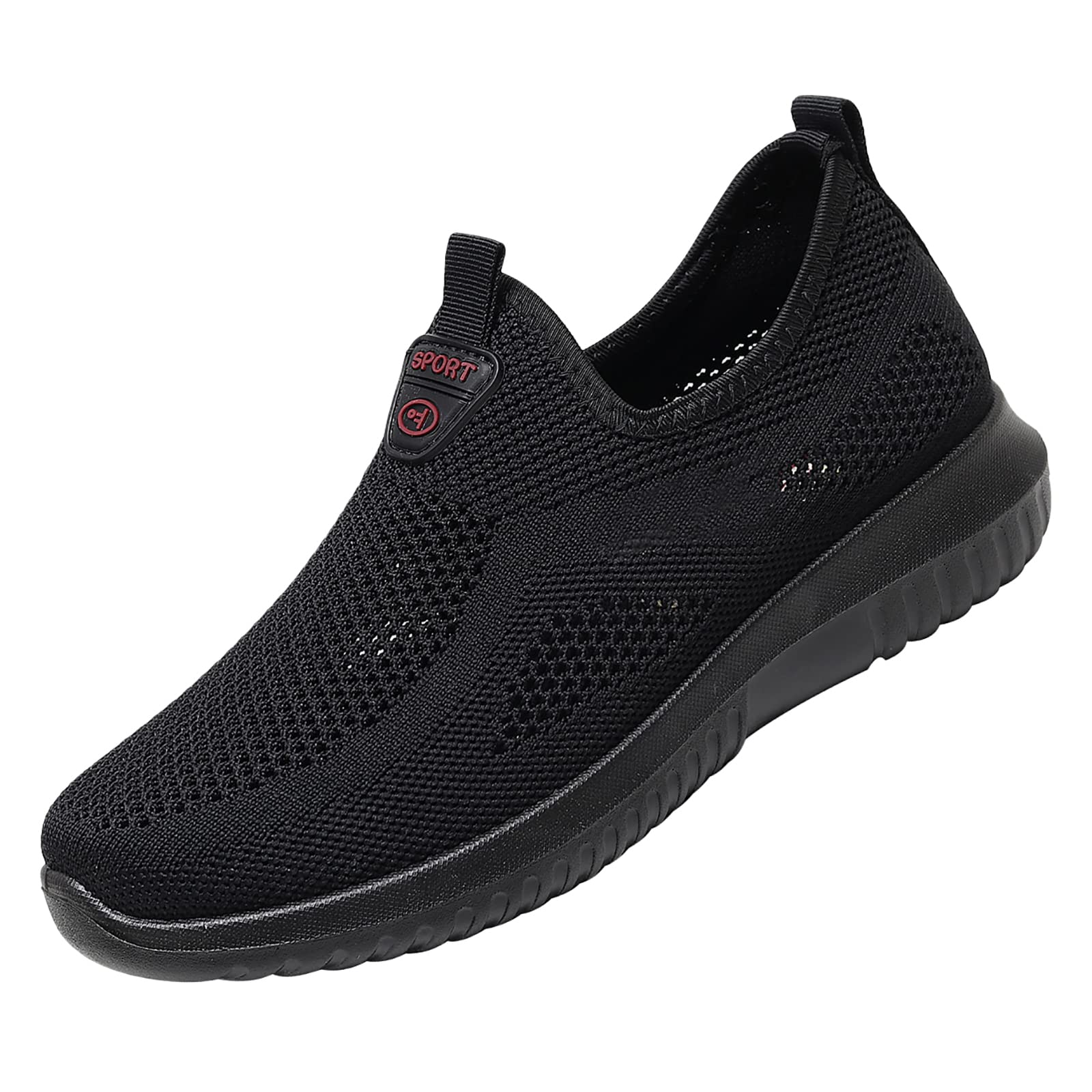 **RANSHAN Men's Comfortable Wide Width Shoes for Elderly - Extra Large Size for Golf, Walking, Running, Travel & Outdoor Activities**    *(Perfect for Daily Use, Shopping, Camping, Horseback Riding, Driving & Gym Workouts)*