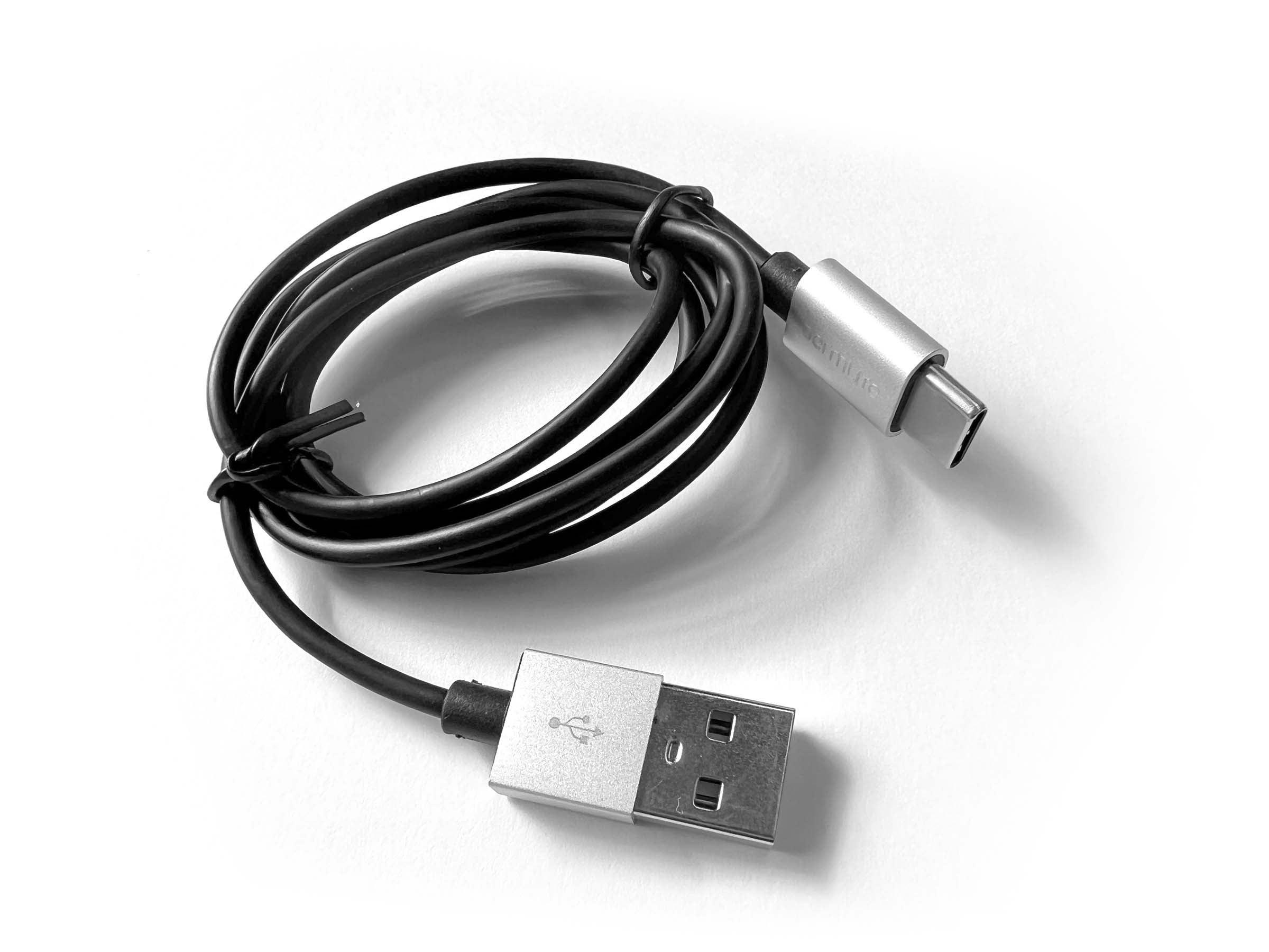 USB C to USB A Cable 1m Fast Charging & Data Sync - Compatible with iPhone 15, Samsung Galaxy, iPad, MacBook & More - Perfect for Home, Office & Travel