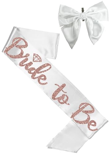 2 Piece Set: Rose Gold White