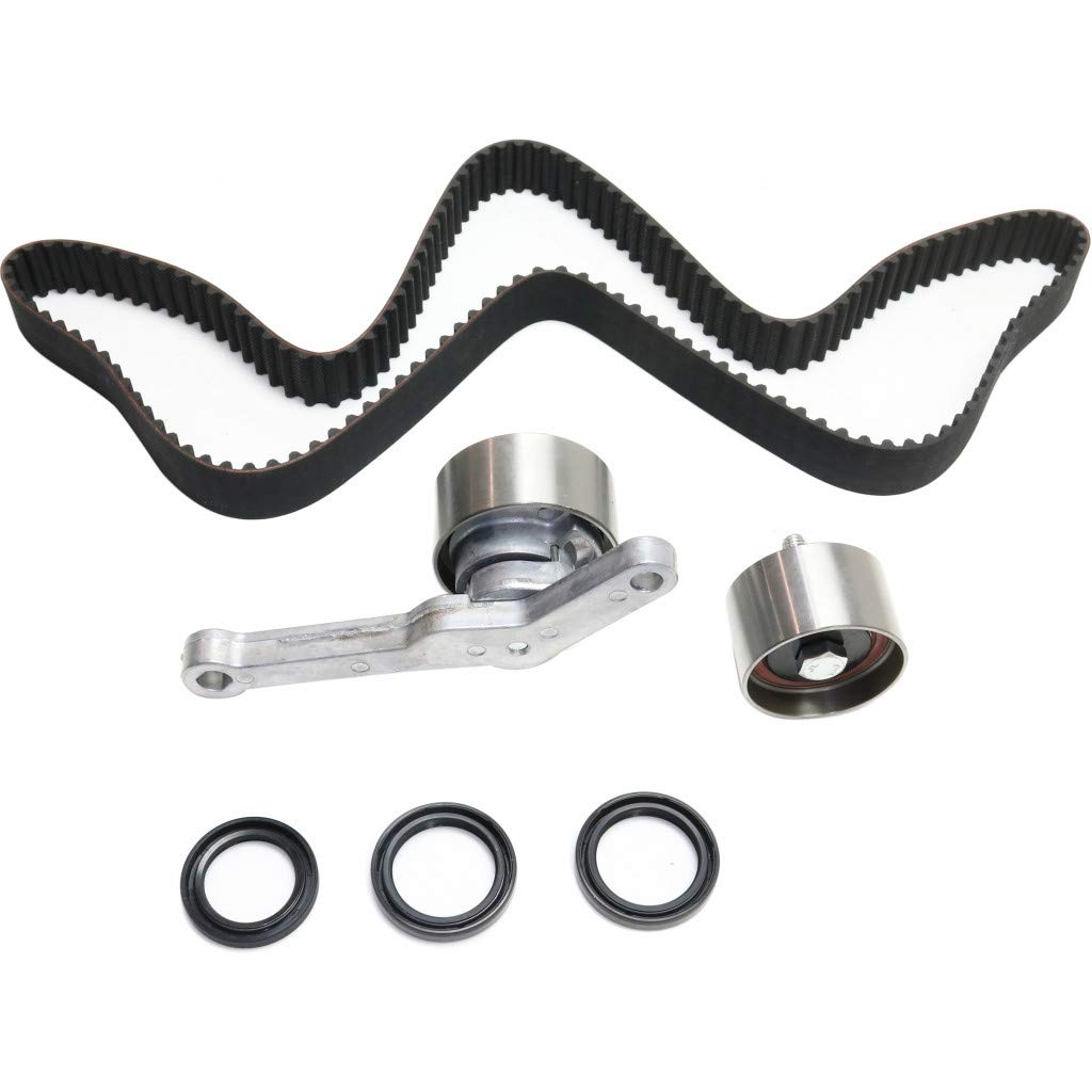 Jeep Liberty Timing Belt Kit 2002 - 2.4L 6 Cylinder Engine Replacement with Mechanical Tensioner & Oil Seal | TBK151 | Perfect for DIY Repairs & Professional Mechanics