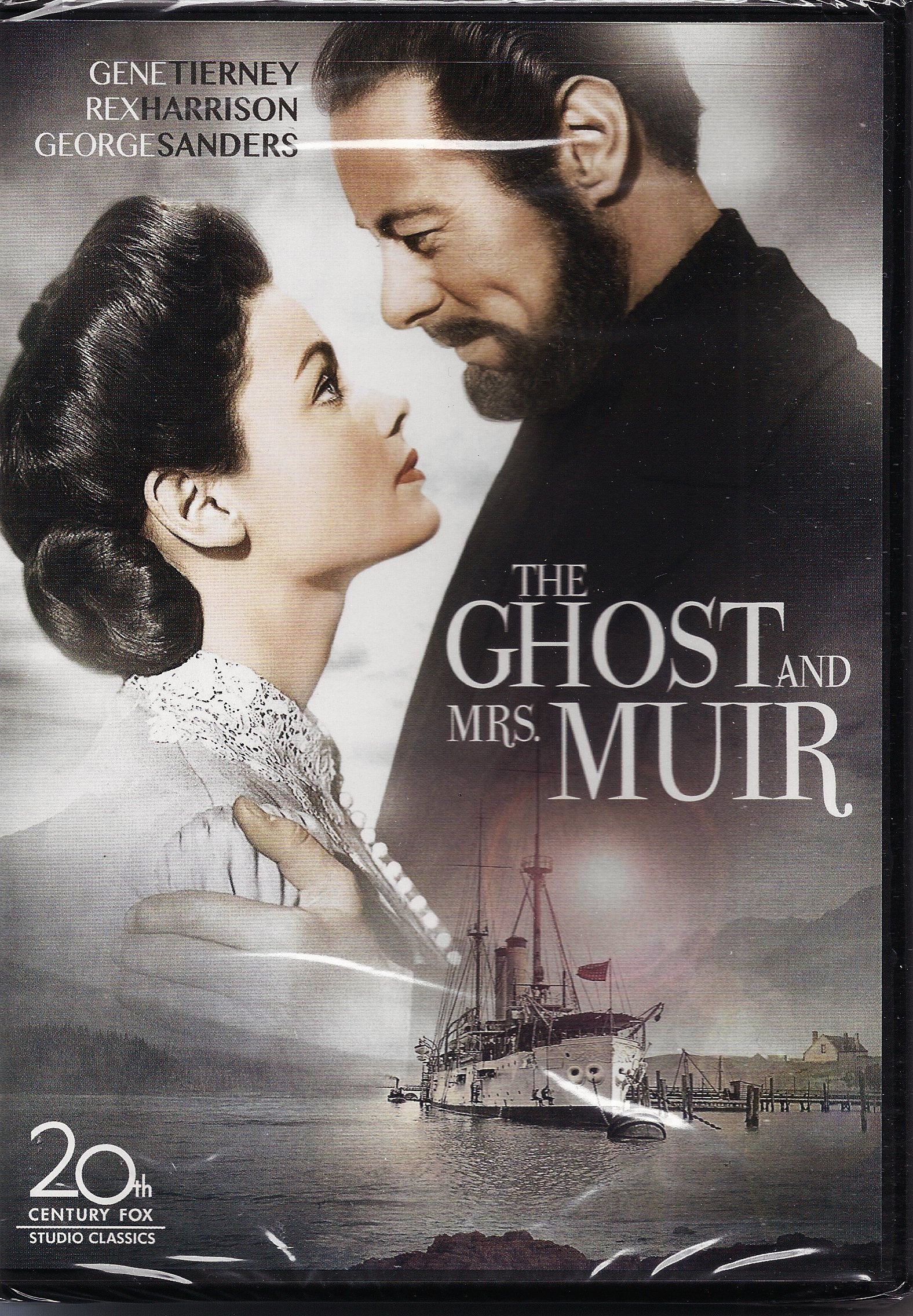 The Ghost and Mrs. Muir DVD - Classic Romantic Fantasy Film by 20th Century Fox | Perfect for Movie Nights & Vintage Film Collections