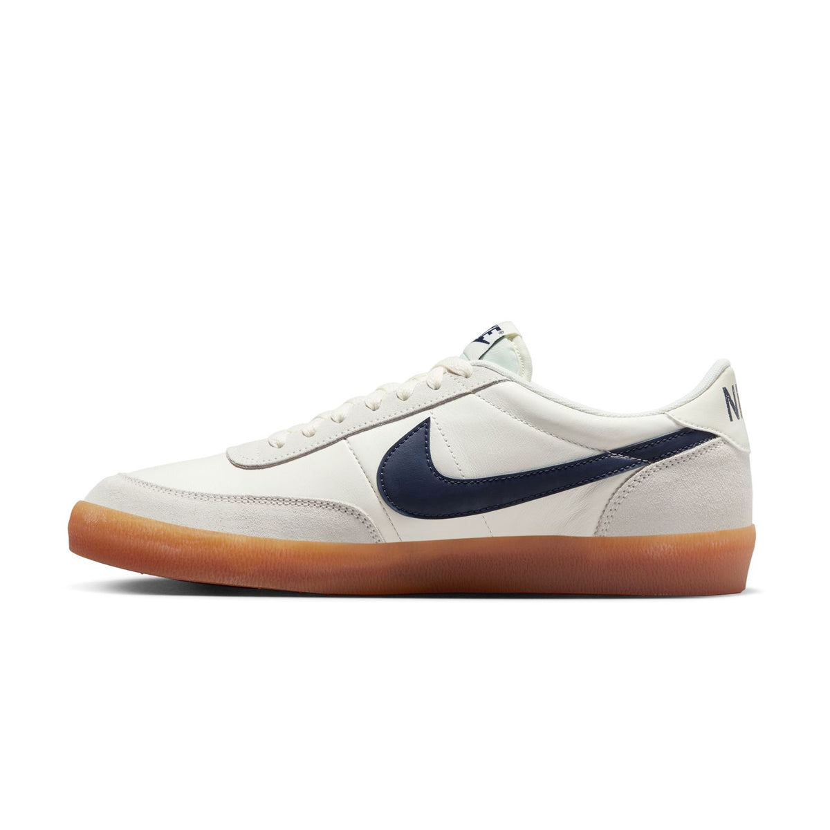 Nike Killshot 2 Sneakers in White & Midnight Navy - Classic Leather Tennis Shoes for Men | Perfect for Casual Wear, Office Style & Everyday Comfort