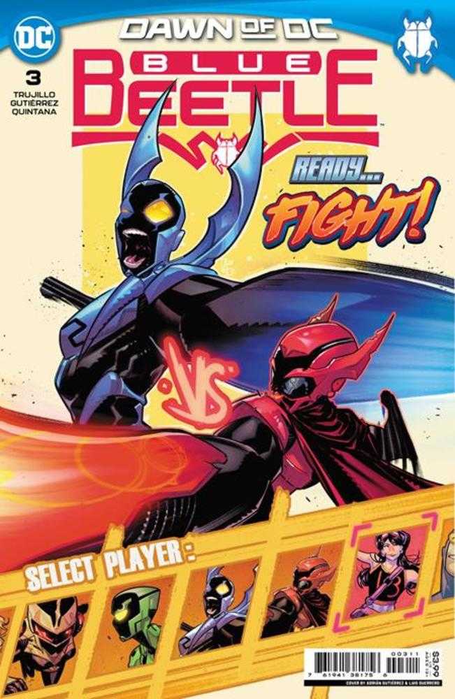 Blue Beetle #3 Cover A by Adrian Gutierrez - DC Comics Collectible - Perfect for Superhero Fans & Comic Book Collectors