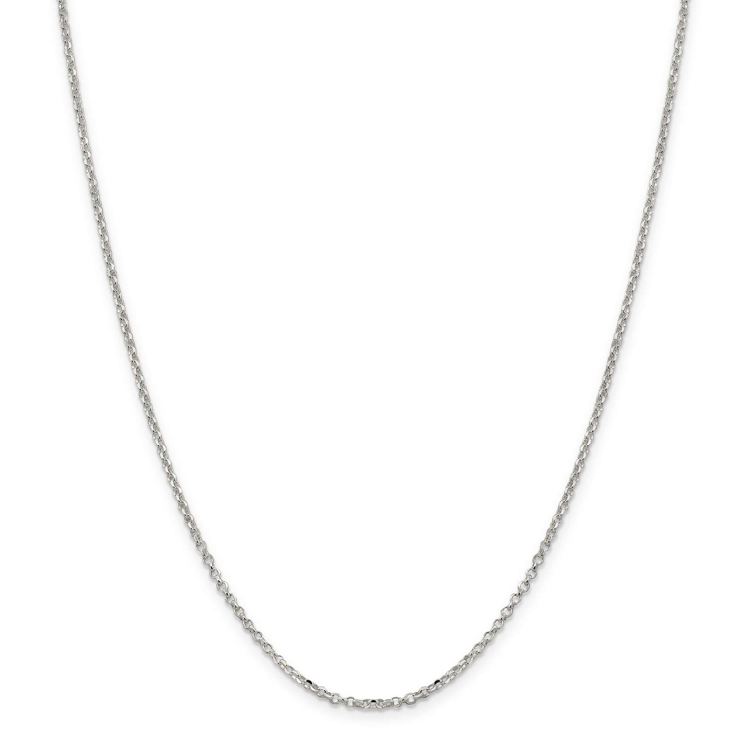 925 Sterling Silver Diamond-Cut Cable Chain Necklace for Women - Dainty Layering Jewelry Gift for Her - Perfect for Everyday Wear, Date Nights & Special Occasions
